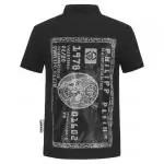 chaude polo tshirt philipp plein homme pas cher col rond de coton pp39004 dollar